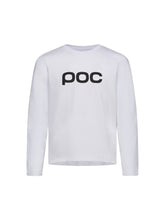 Załaduj obraz do przeglądarki galerii, Koszulka longsleeve POC L/S Tee Jr - Hydrogen White
