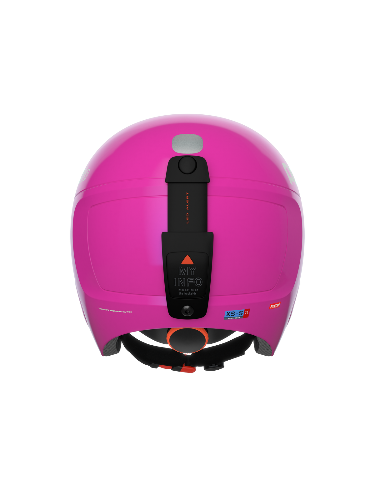 Kask narciarski POCito Skull - Fluo. Pink