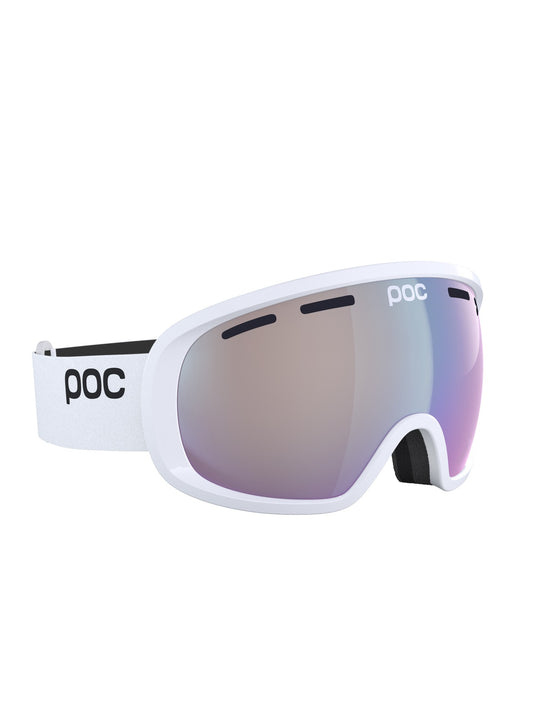 Załaduj obraz do przeglądarki galerii, Gogle narciarskie POC Fovea Clarity Photochromic - Hyd. White/Clarity Photochromic Light Pink/Sky Blue Cat 1-3
