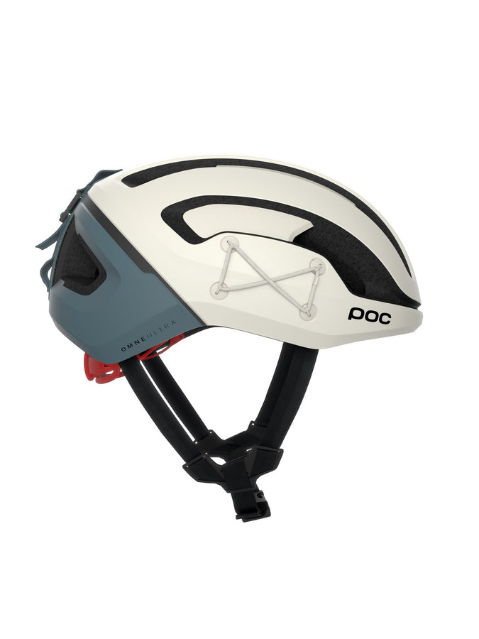 Kask rowerowy POC Omne Ultra MIPS - Sel. Off-White/Cal. Blue Matt