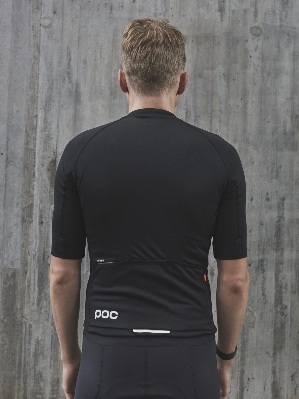 Koszulka rowerowa POC MUSE Jersey - Ur. Black