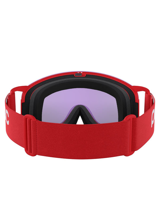 Załaduj obraz do przeglądarki galerii, Gogle narciarskie POC Nexal Wide Fit - Pris. Red/Pt. Sunny Blue
