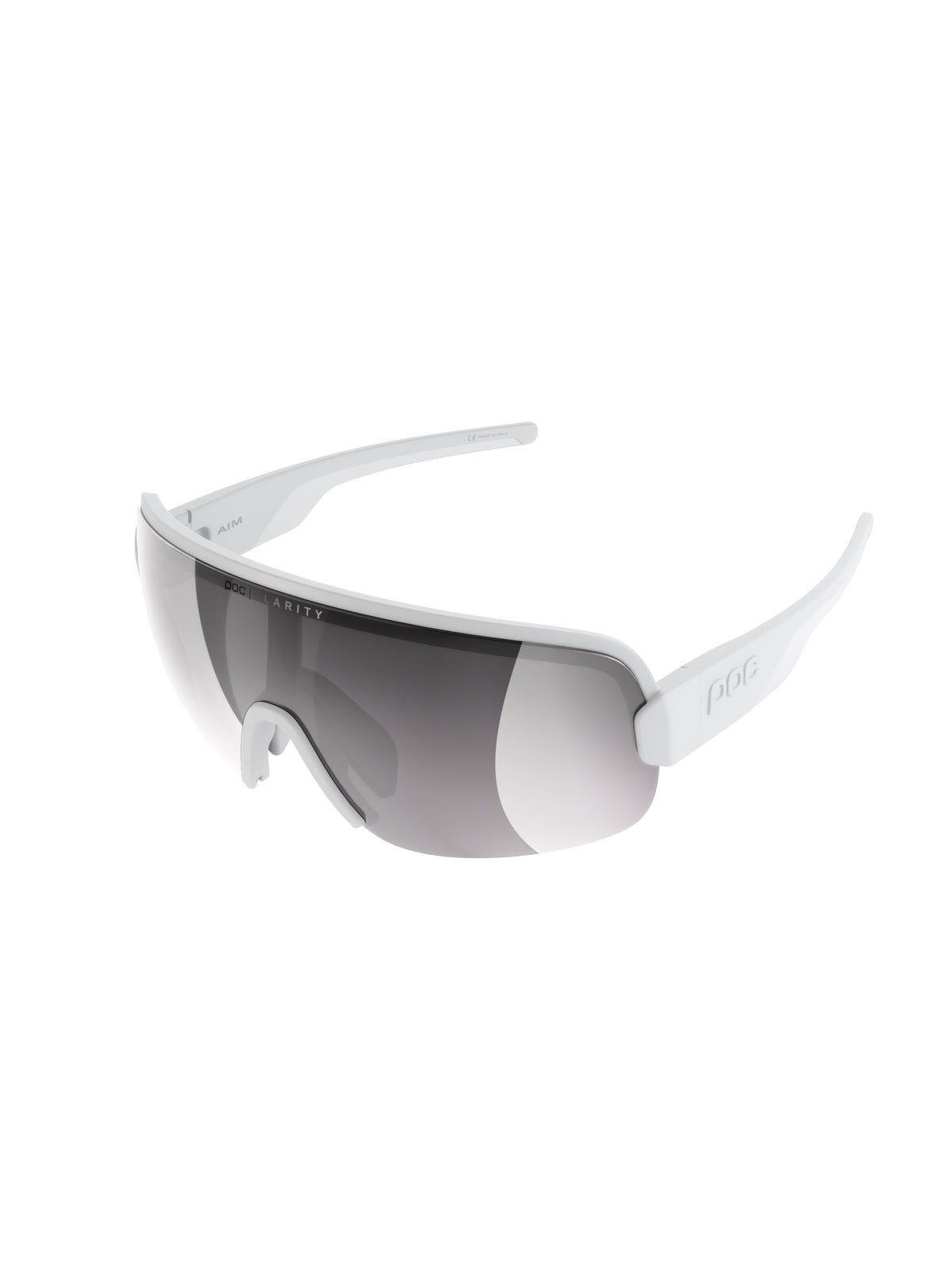 Okulary rowerowe POC AIM - Hyd. White/Clarity Road/Sunny Silver Cat.3