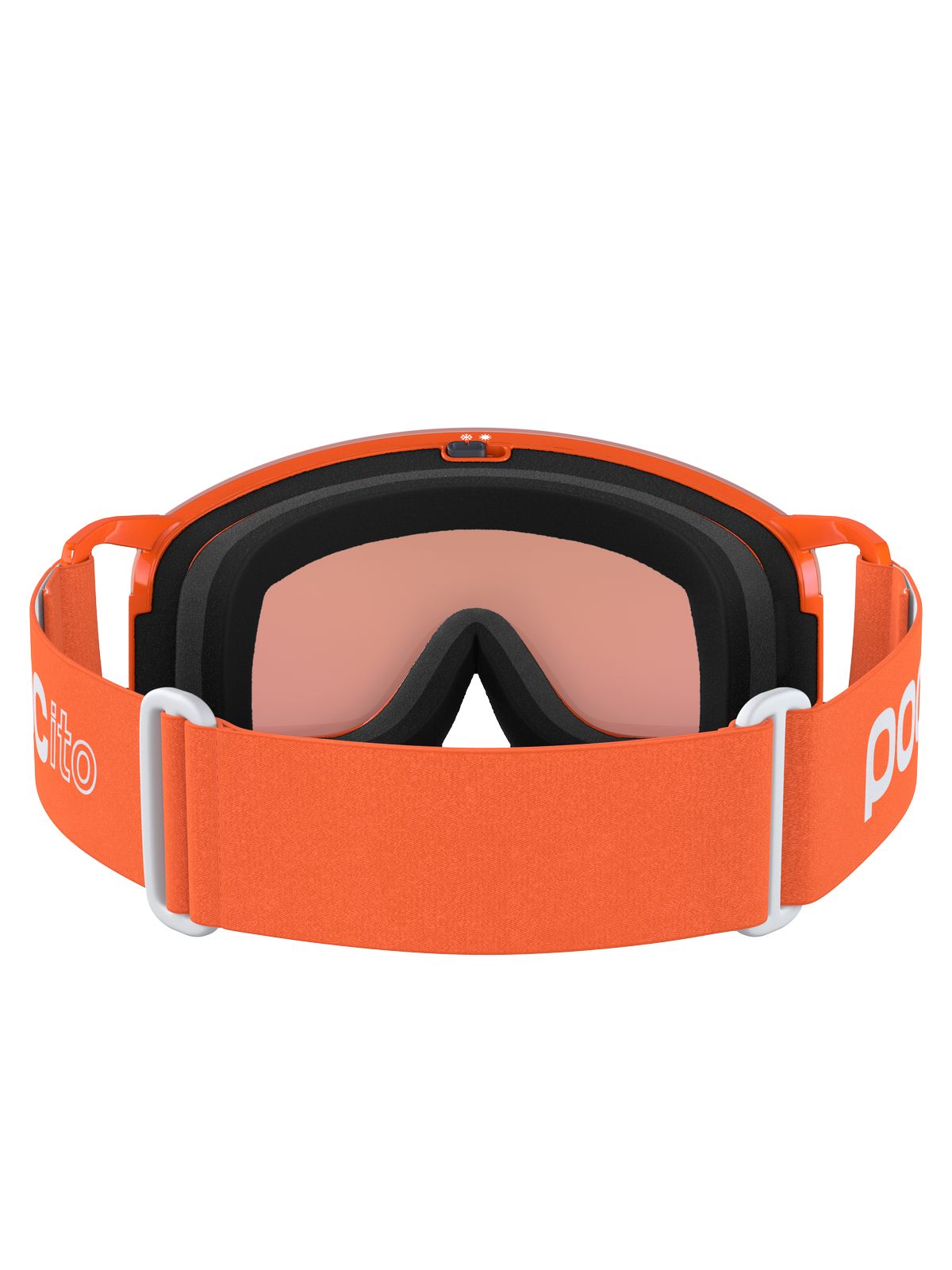 Gogle narciarskie POCito Nexal - Fluo. Orange/Partly Sunny Light Orange