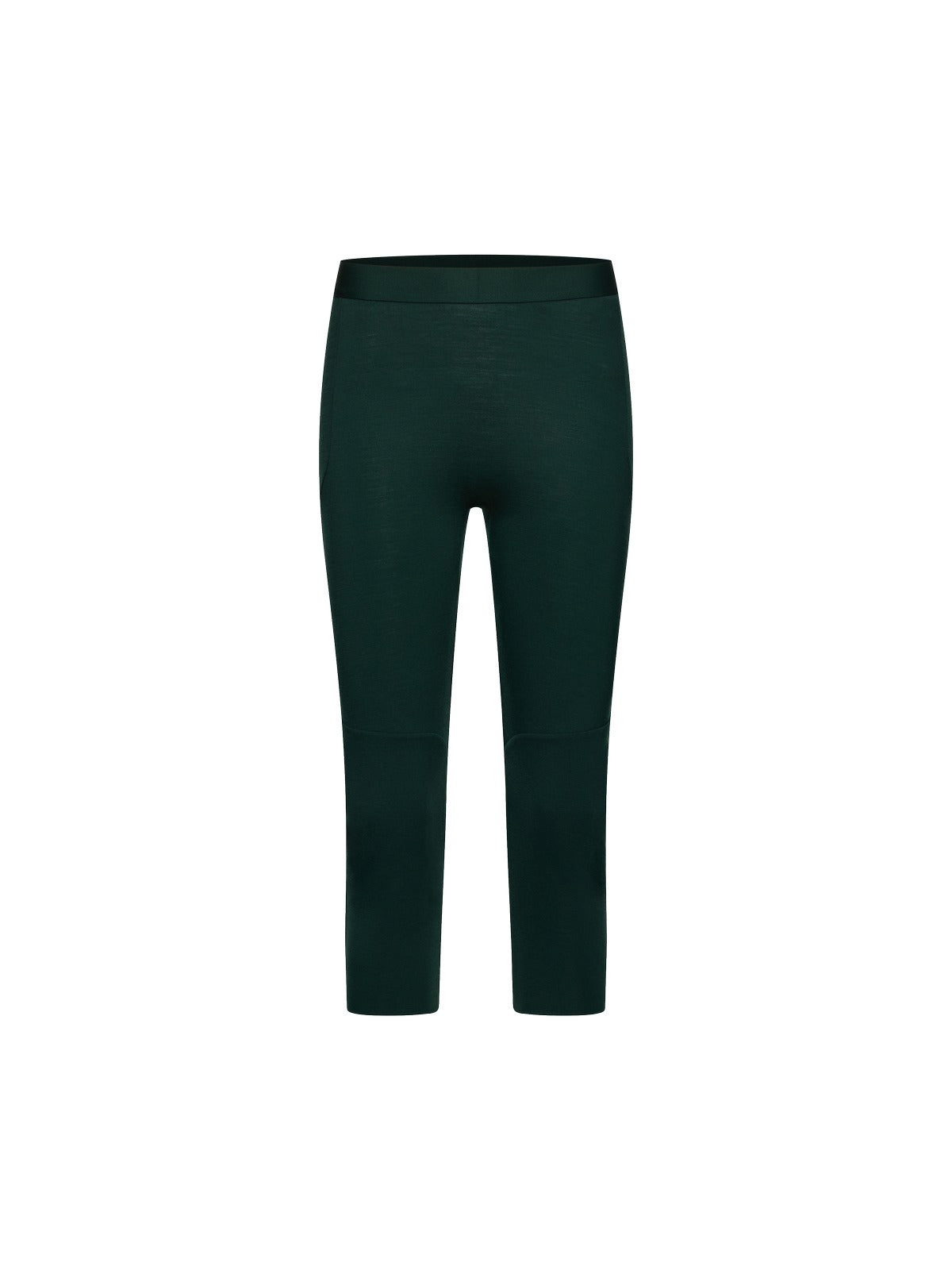Legginsy termoaktywne damskie POC W's Layer Merino 3/4 Tights zielony
