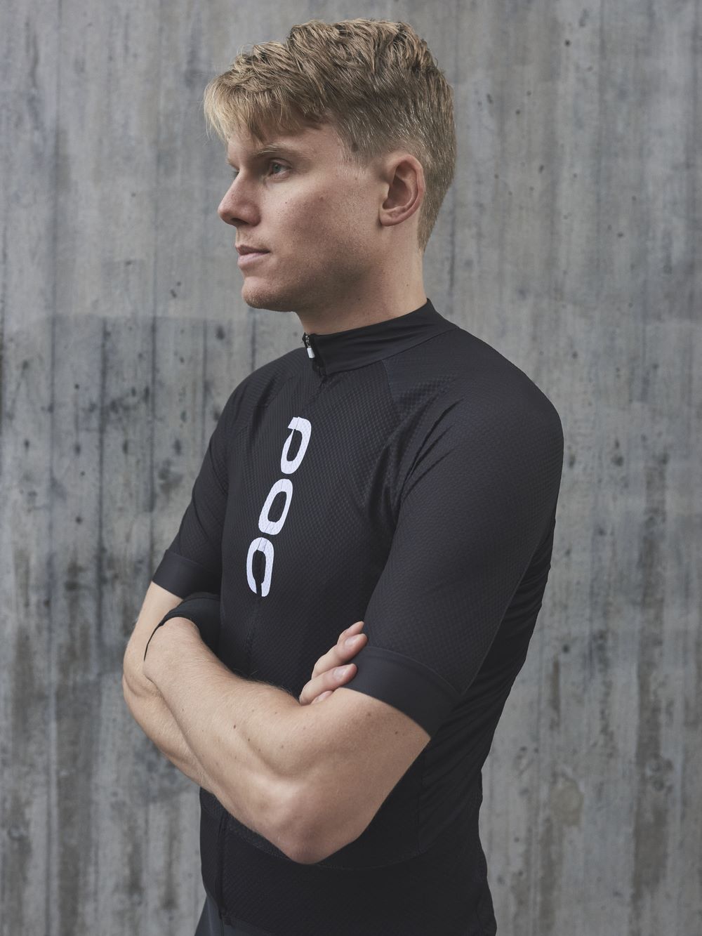 Koszulka rowerowa POC M's ESSENTIAL ROAD LOGO Jersey - Ur. Black