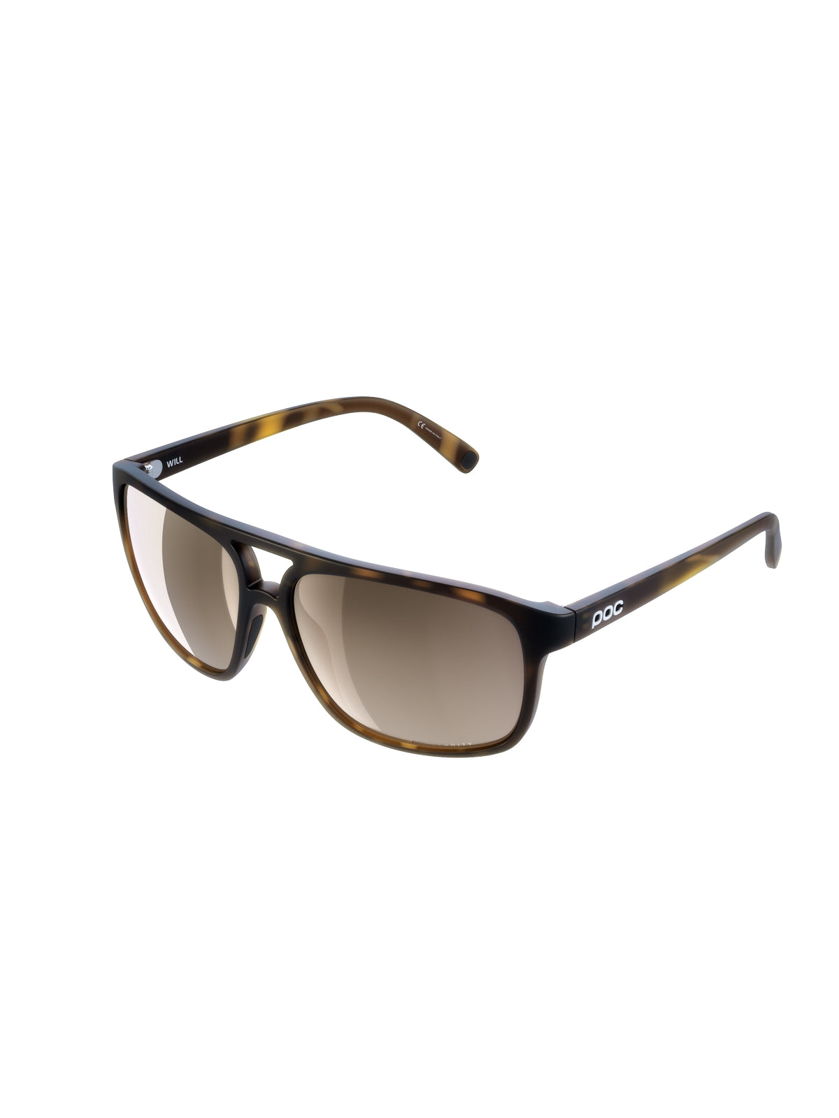 Okulary POC WILL - Tortoise Brown - Clarity Trail Brown/Silver Mirror Cat 2