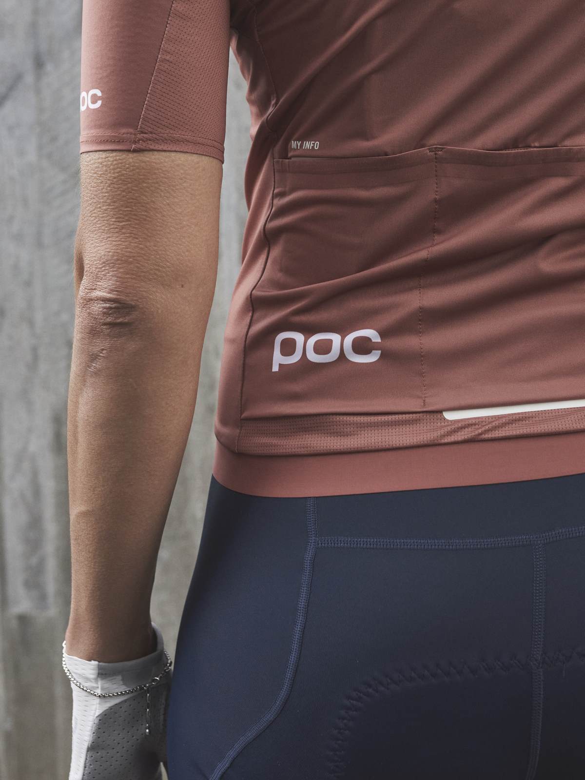 Koszulka rowerowa POC W's PRISTINE Jersey - Himalayan Salt