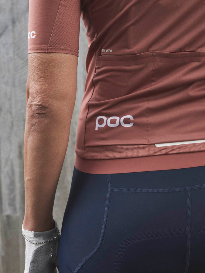 Koszulka rowerowa POC W's PRISTINE Jersey - Himalayan Salt