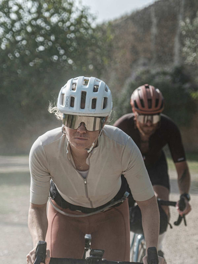 Koszulka rowerowa POC Muse Jersey beżowy - Light Sandstone Beige