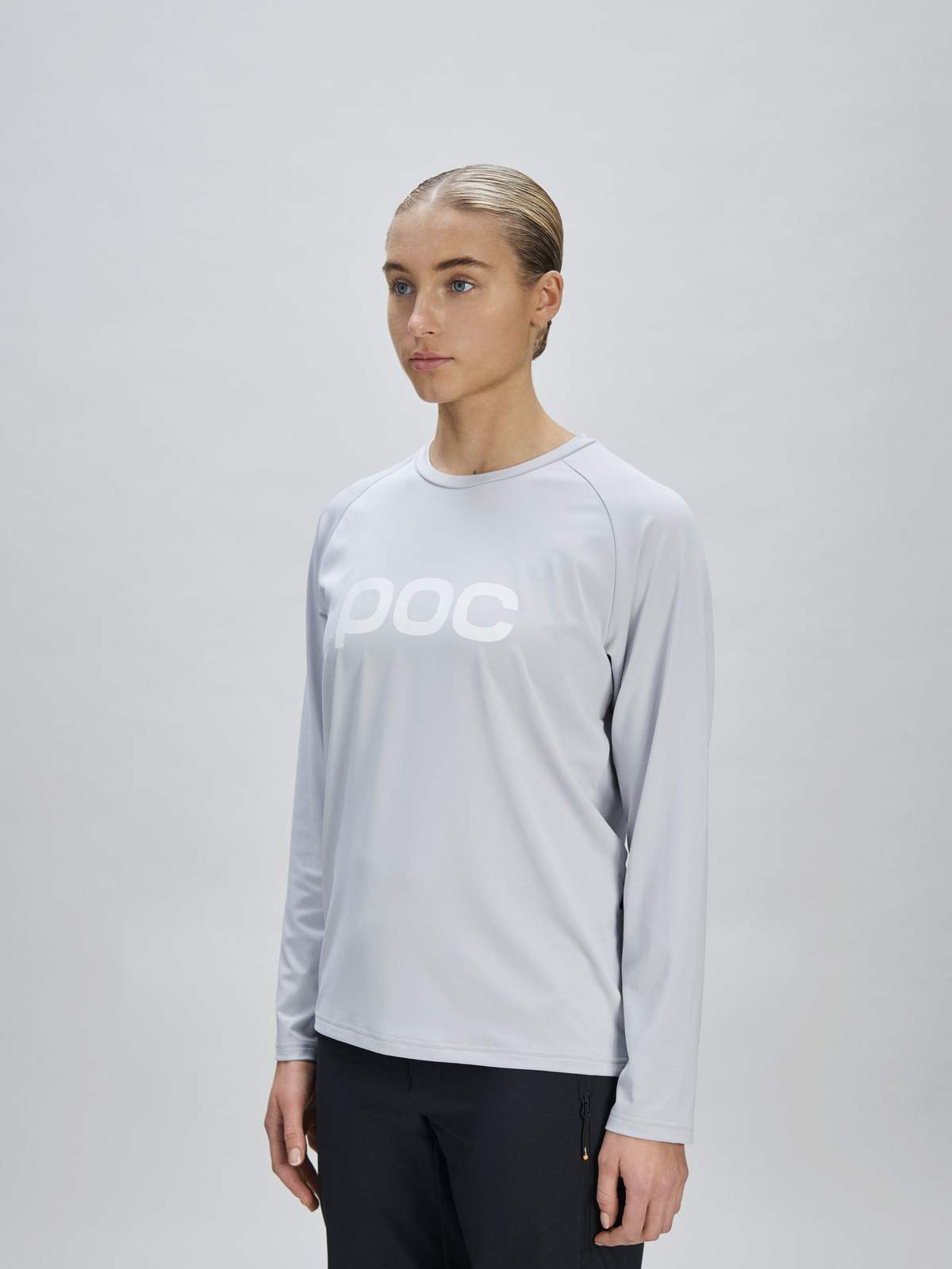 Koszulka rowerowa POC W's Reform Enduro Jersey - Granite Grey