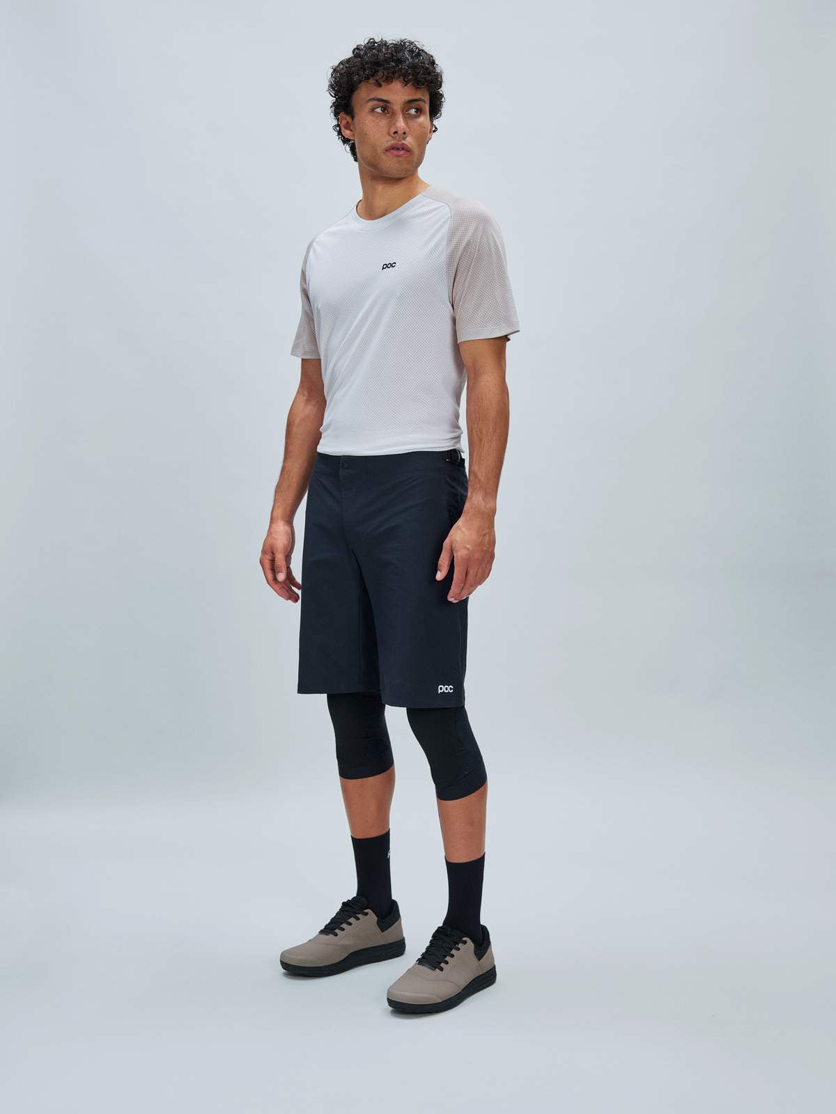 Spodenki rowerowe POC M's Motion Air Shorts - Ur. Black