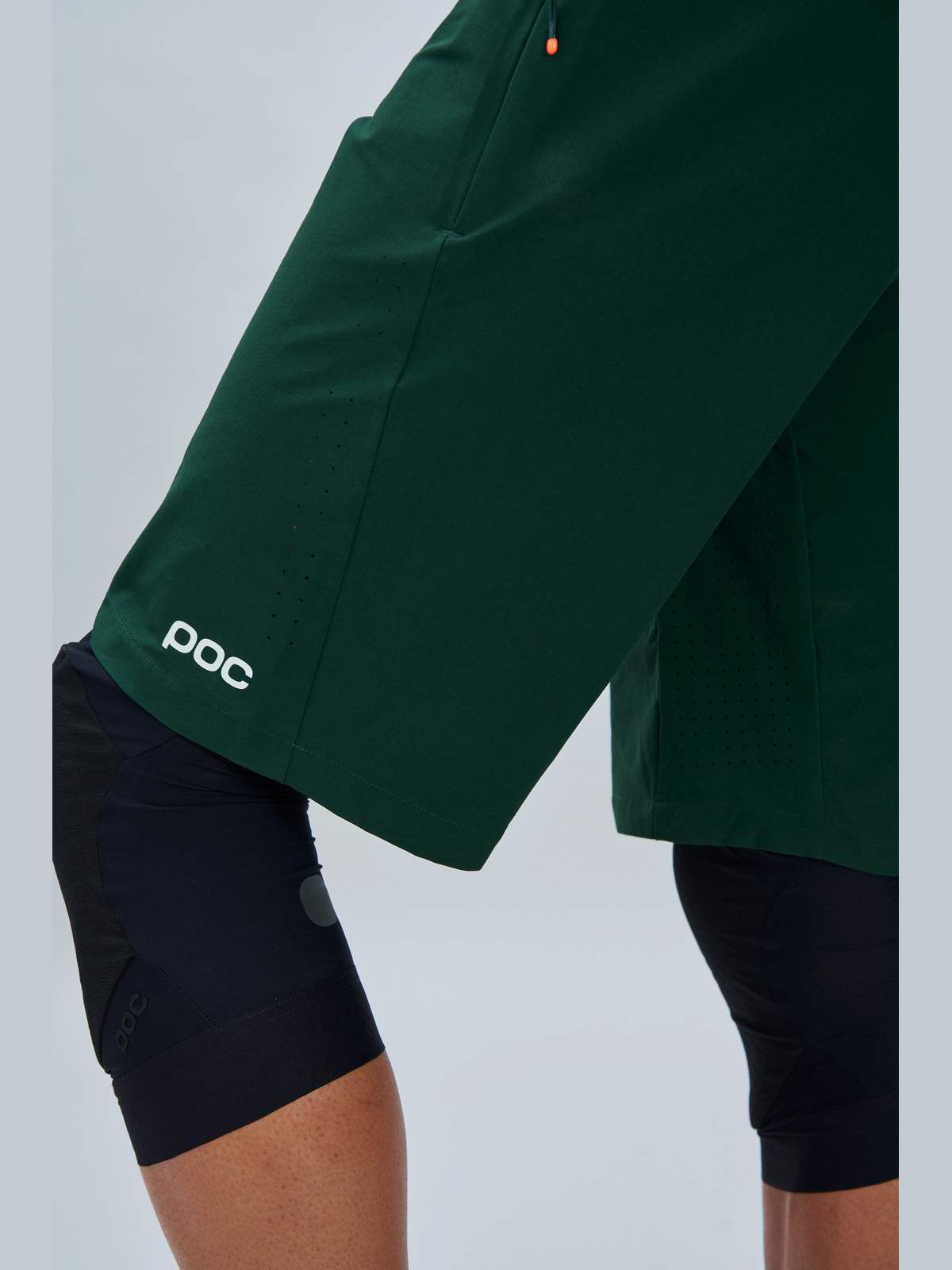 Spodenki rowerowe POC M's Motion Air Shorts - Parg. Green