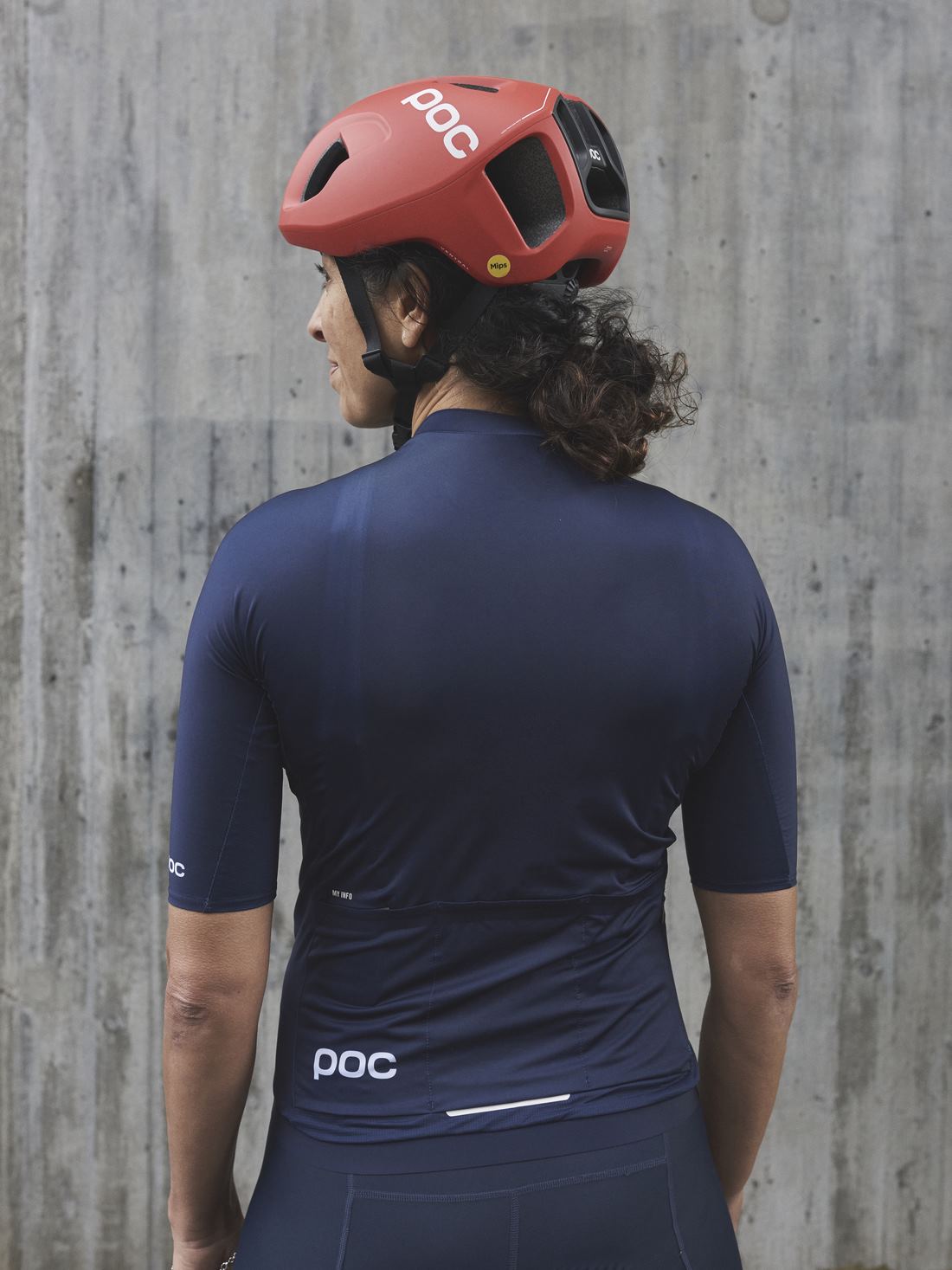 Koszulka rowerowa POC W's PRISTINE Jersey - Turmaline Navy