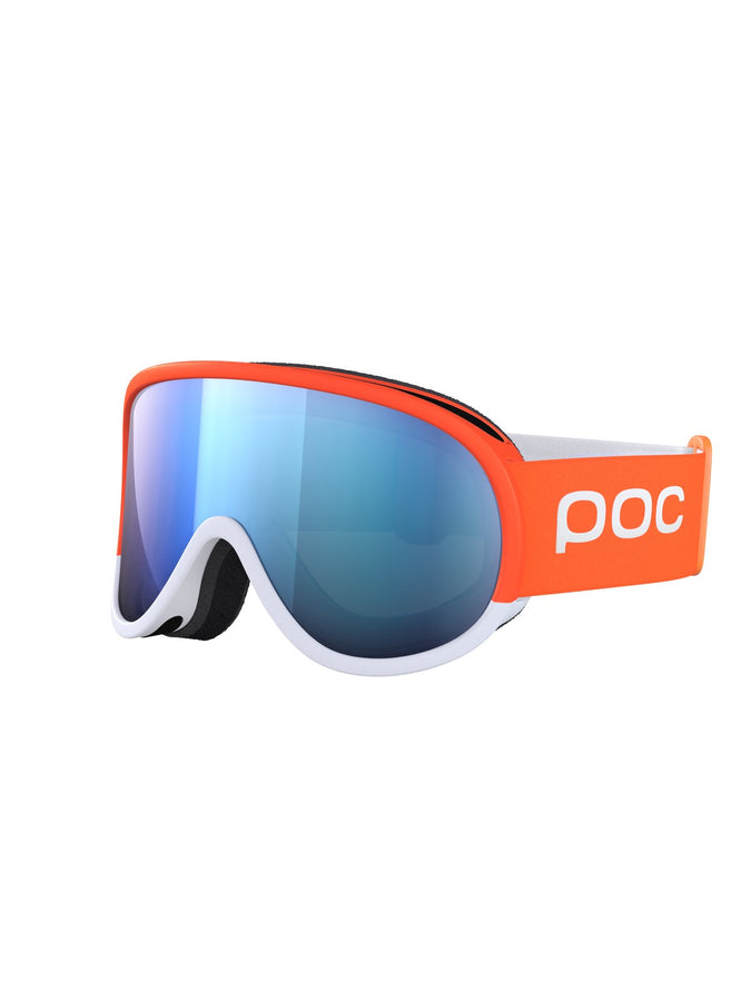 Gogle narciarskie POC Retina Mid Race - Zink Orange|Hydr. White|Pt. Sunny Blue Cat 2