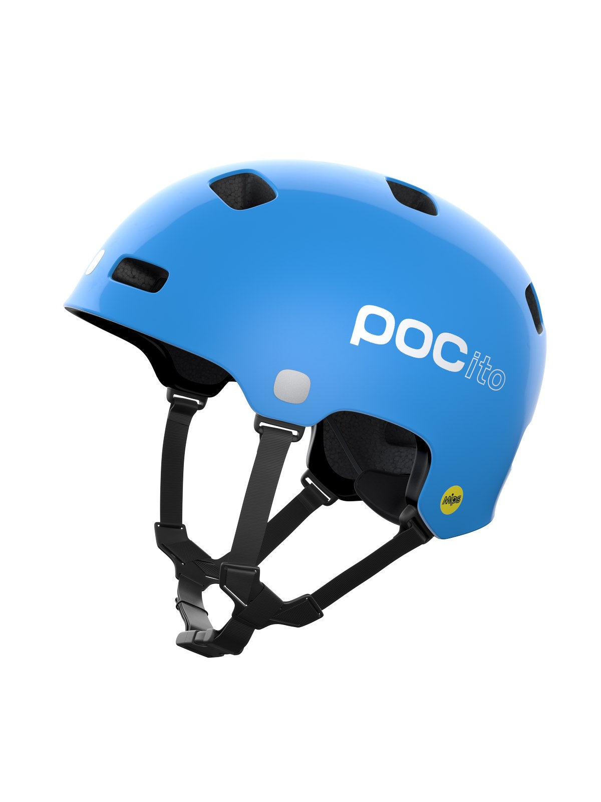 Kask rowerowy POCito Crane MIPS - Fluo. Blue