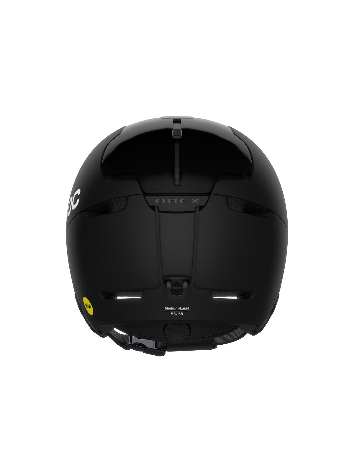 Kask narciarski POC Obex Connect  - Ura. Black Matt