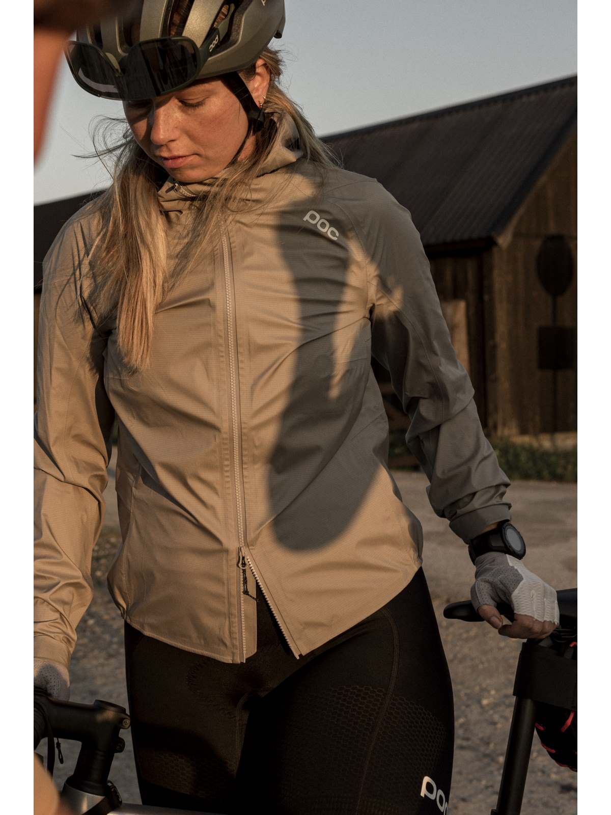 Kurtka rowerowa POC W'S SIGNAL ALL-WEATHER Jacket - Moonstone Grey