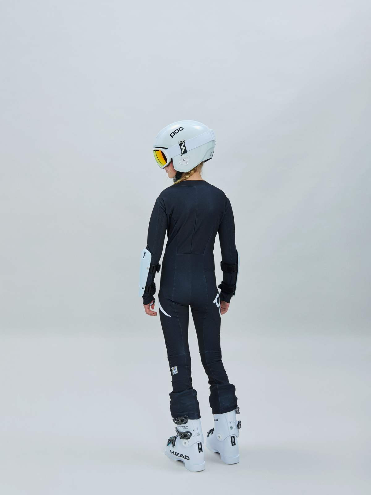 Guma narciarska POC Skin GS JR Blixten Black Blixten Black