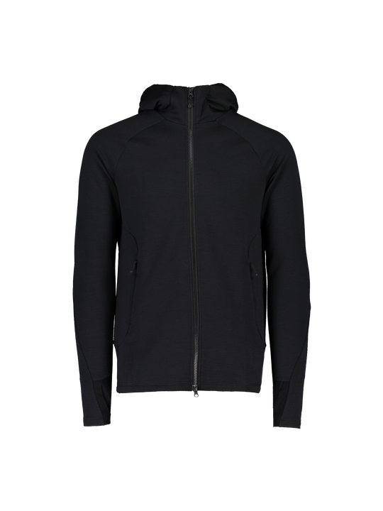 Załaduj obraz do przeglądarki galerii, Bluza POC M&#39;S MERINO ZIP HOOD - Ur. Black
