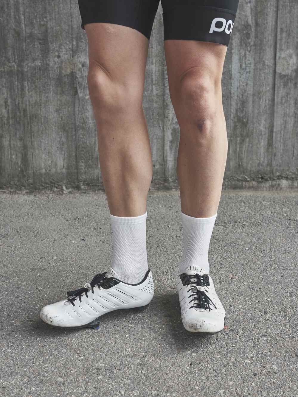 Skarpety rowerowe POC SEIZE Sock Short - Hydr. White