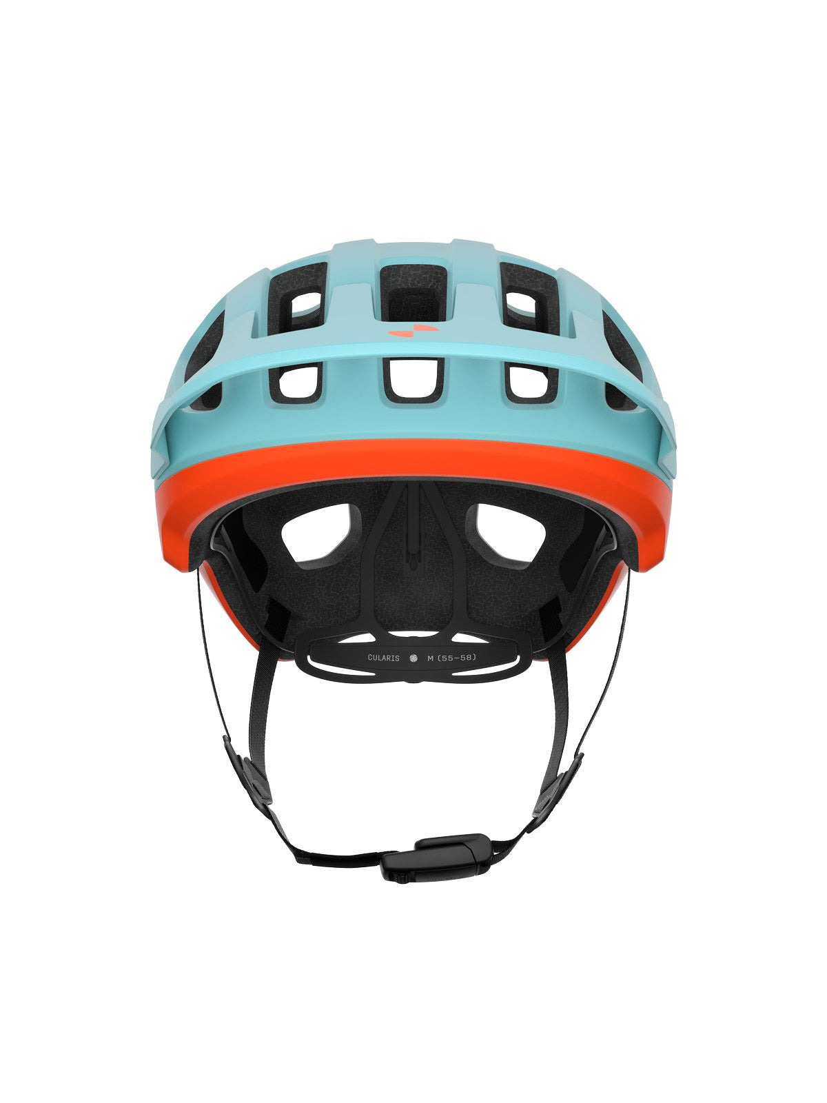 Kask rowerowy POC Cularis - Indi. Blue Matt/Carnelian Orange Matt
