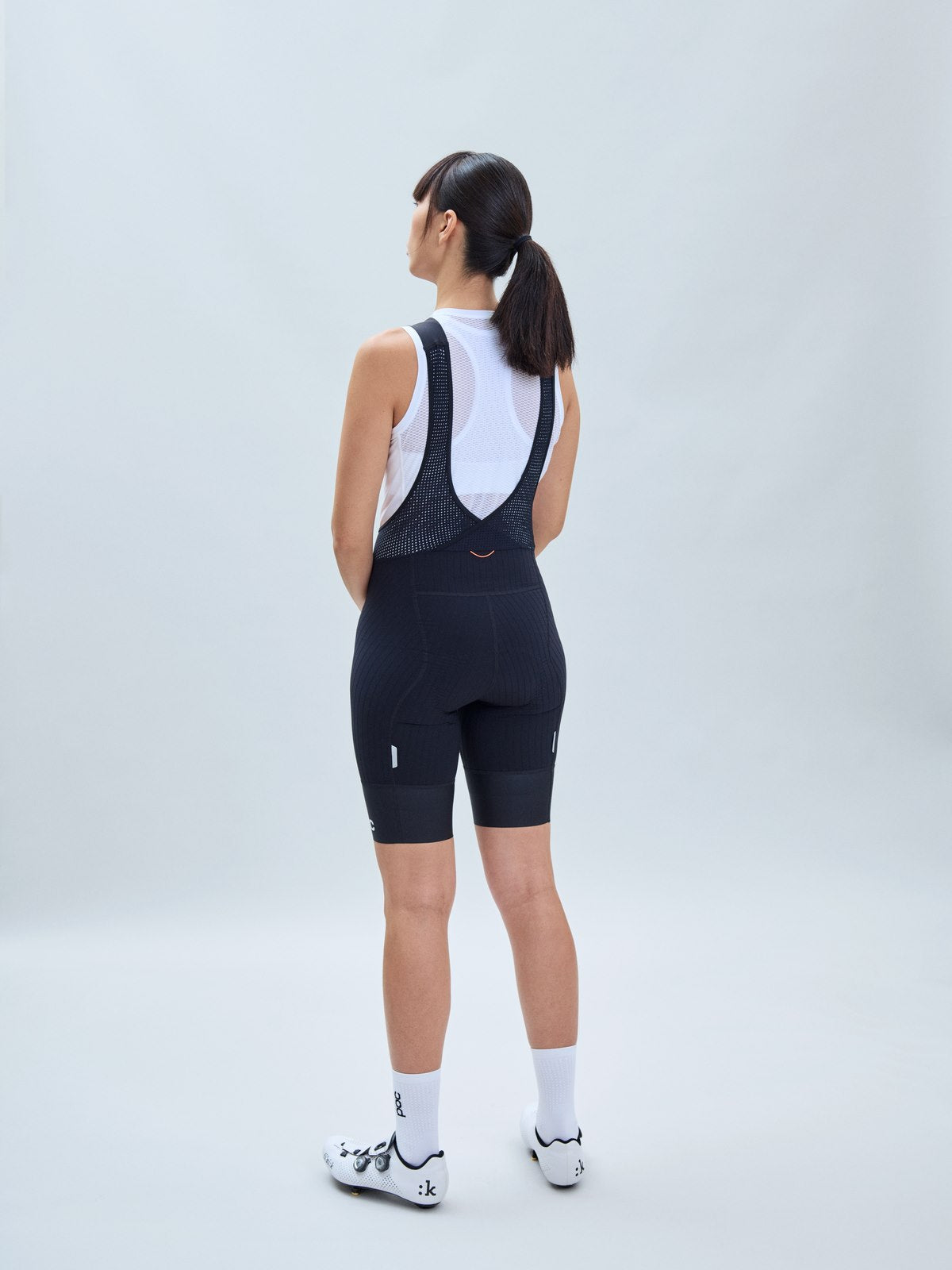 Spodenki rowerowe POC W's Raceday Bibshorts - Ur. Black