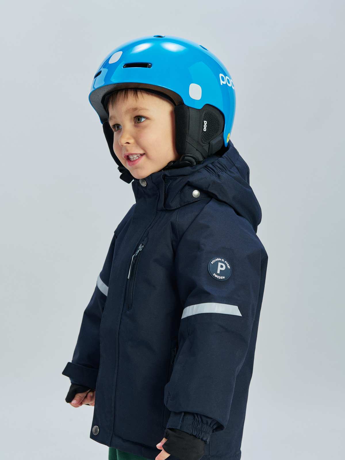 Kask narciarski POCito Auric Cut MIPS - Fluo. Blue