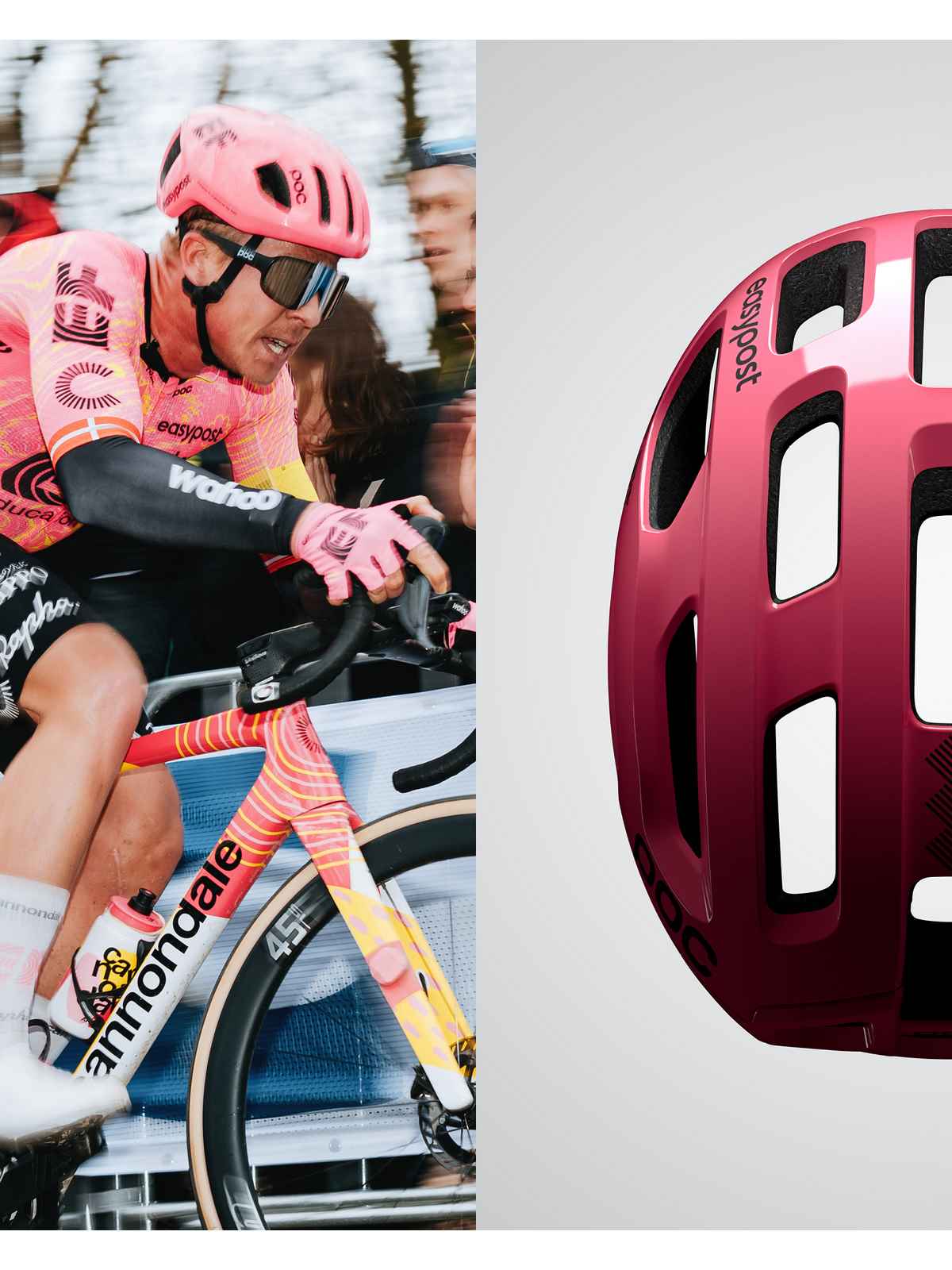 Kask rowerowy POC Ventral Air Mips EF Education-EasyPost Edition 2024