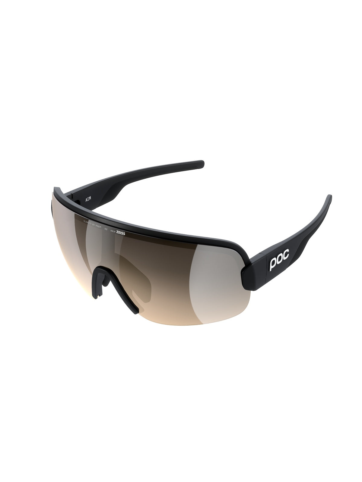 Okulary rowerowe POC Aim - Ur. Black/Clarity Trail/Partly Sunny Silver