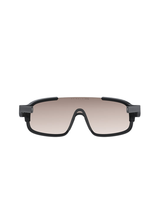 Załaduj obraz do przeglądarki galerii, Okulary rowerowe POC Crave Wide Fit - Ur. Black Translucent/Grey | Clarity Trail/Partly Sunny Silver Cat 2

