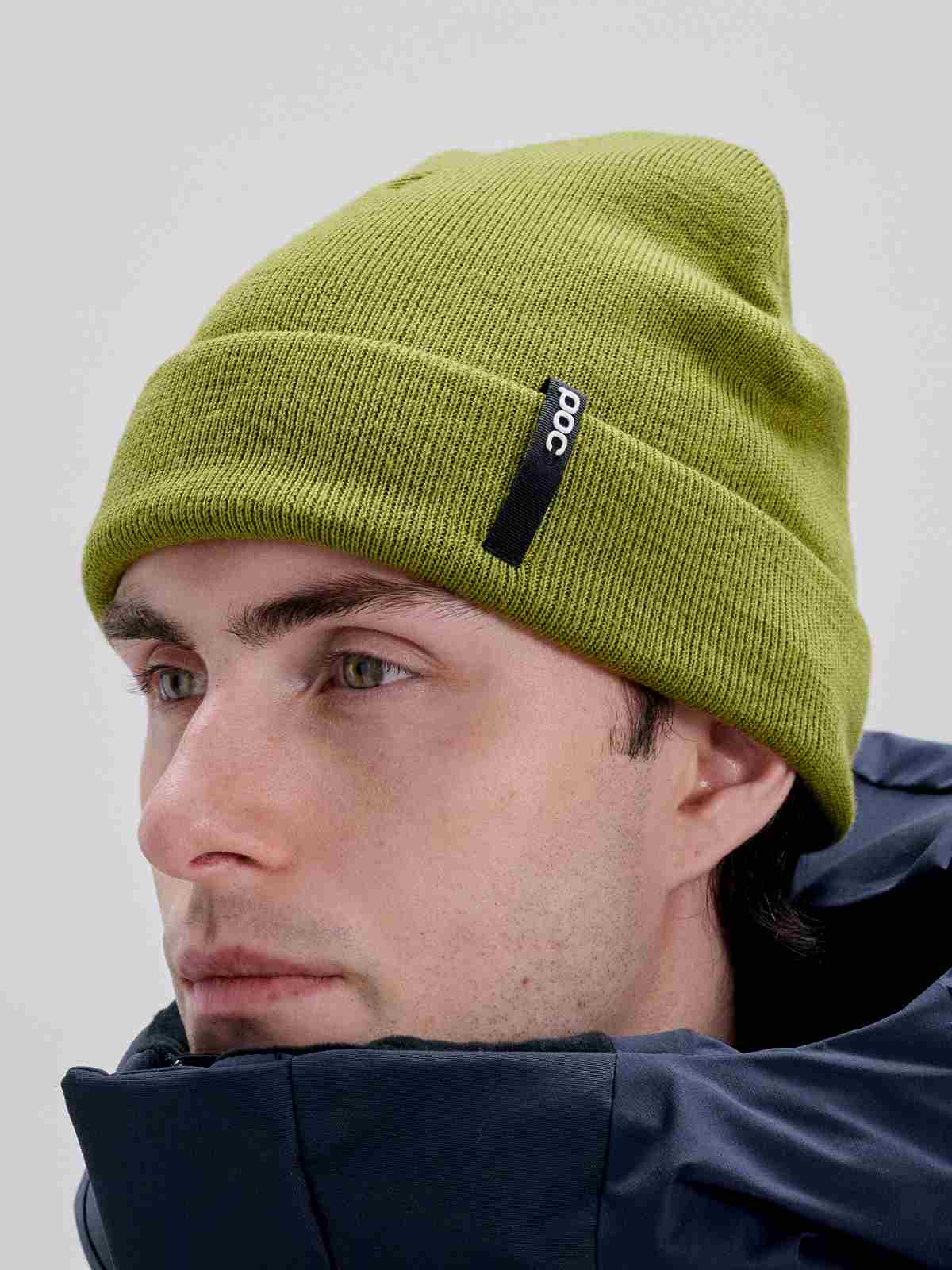 Czapka POC Beanie Flat Low - Olivine Green