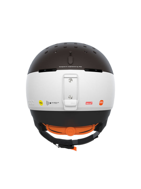 Załaduj obraz do przeglądarki galerii, Kask narciarski POC MENINX RS MIPS - Hyd. White/Axinite Brown Matt - poc warszawa

