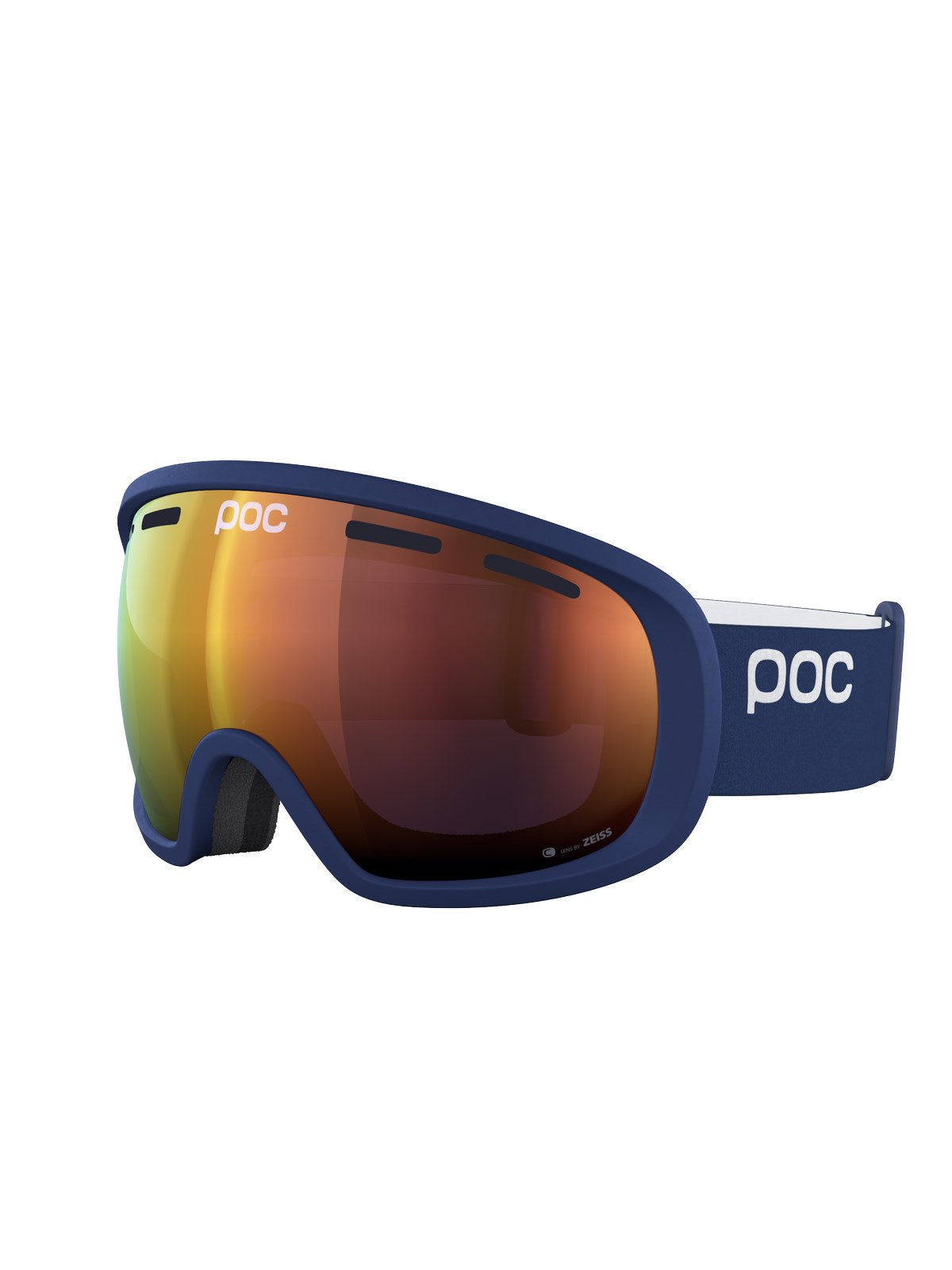 Gogle narciarskie POC Fovea - Lead Blue|Pt. Sunny Orange Cat 2