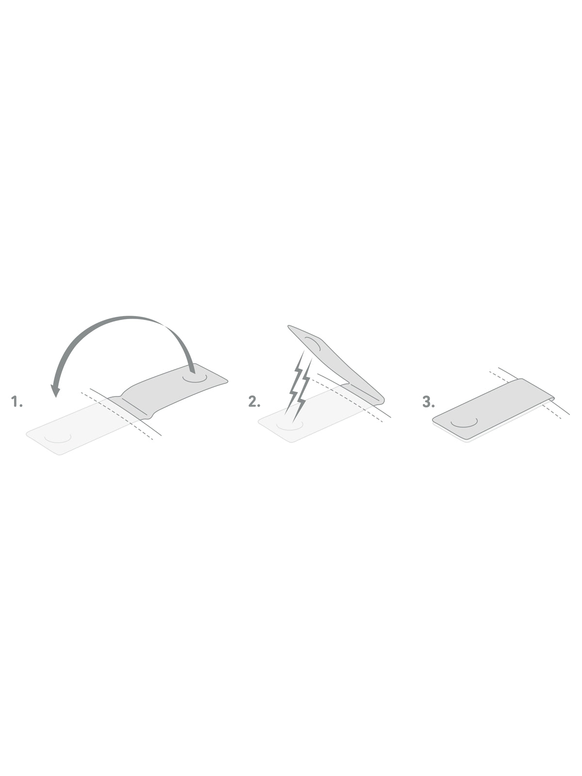 Klip BOOKMAN Clip-on Reflectors beżowy