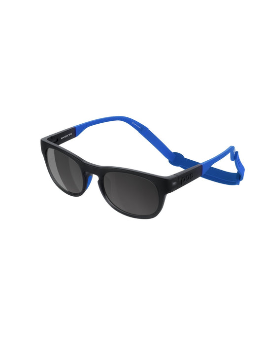 Załaduj obraz do przeglądarki galerii, Okulary juniorskie POC EVOLVE - Ur. Black/Fluo. Blue - Equalizer Grey Cat 3
