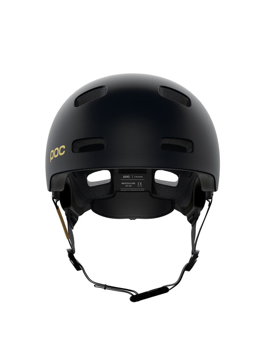Załaduj obraz do przeglądarki galerii, Kask rowerowy POC Crane MIPS Fabio Ed. - Uran. Black Matt/Gold
