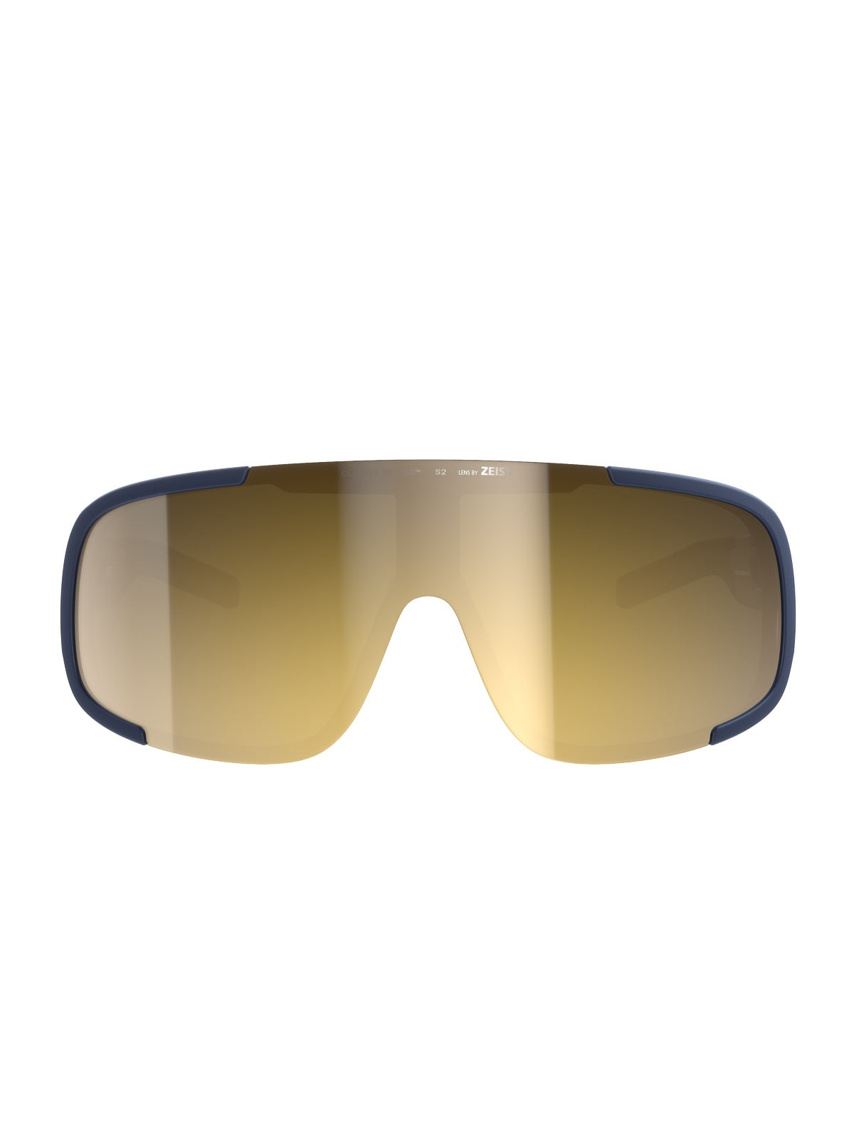 Okulary rowerowe POC Aspire Wide Fit - Apat. Navy/Clarity Road/Partly Sunny Gold