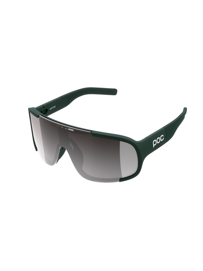 Okulary rowerowe POC Aspire - Parg. Green/Clarity Road/Sunny Silver