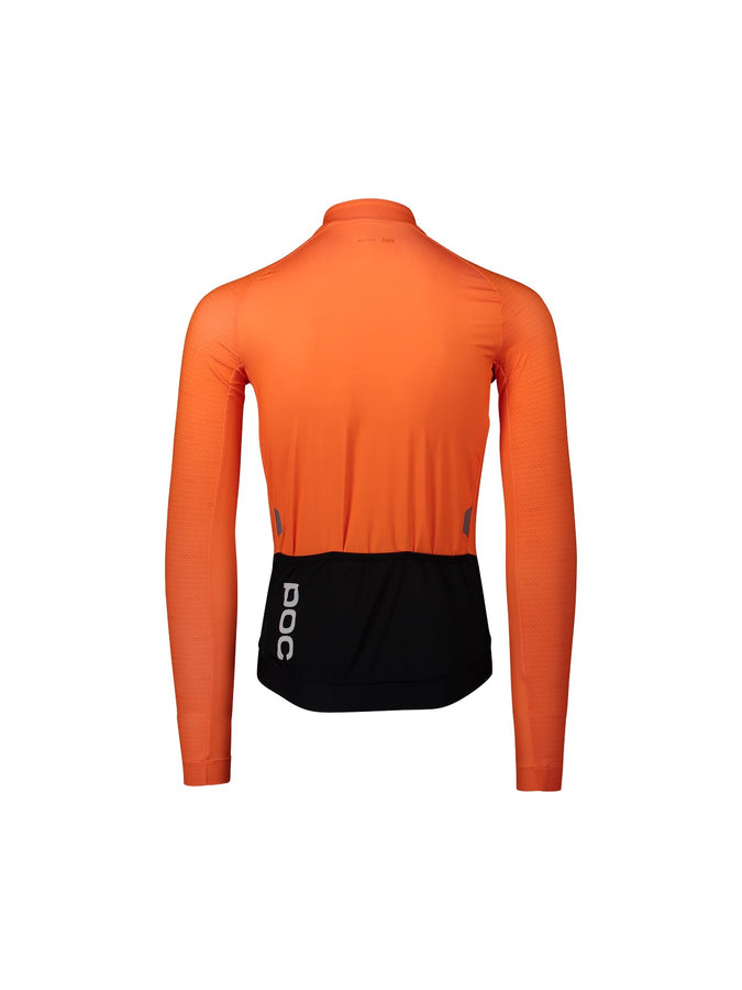 Koszulka rowerowa POC M’S ESSENTIAL ROAD LS - Zink Orange - poc warszawa