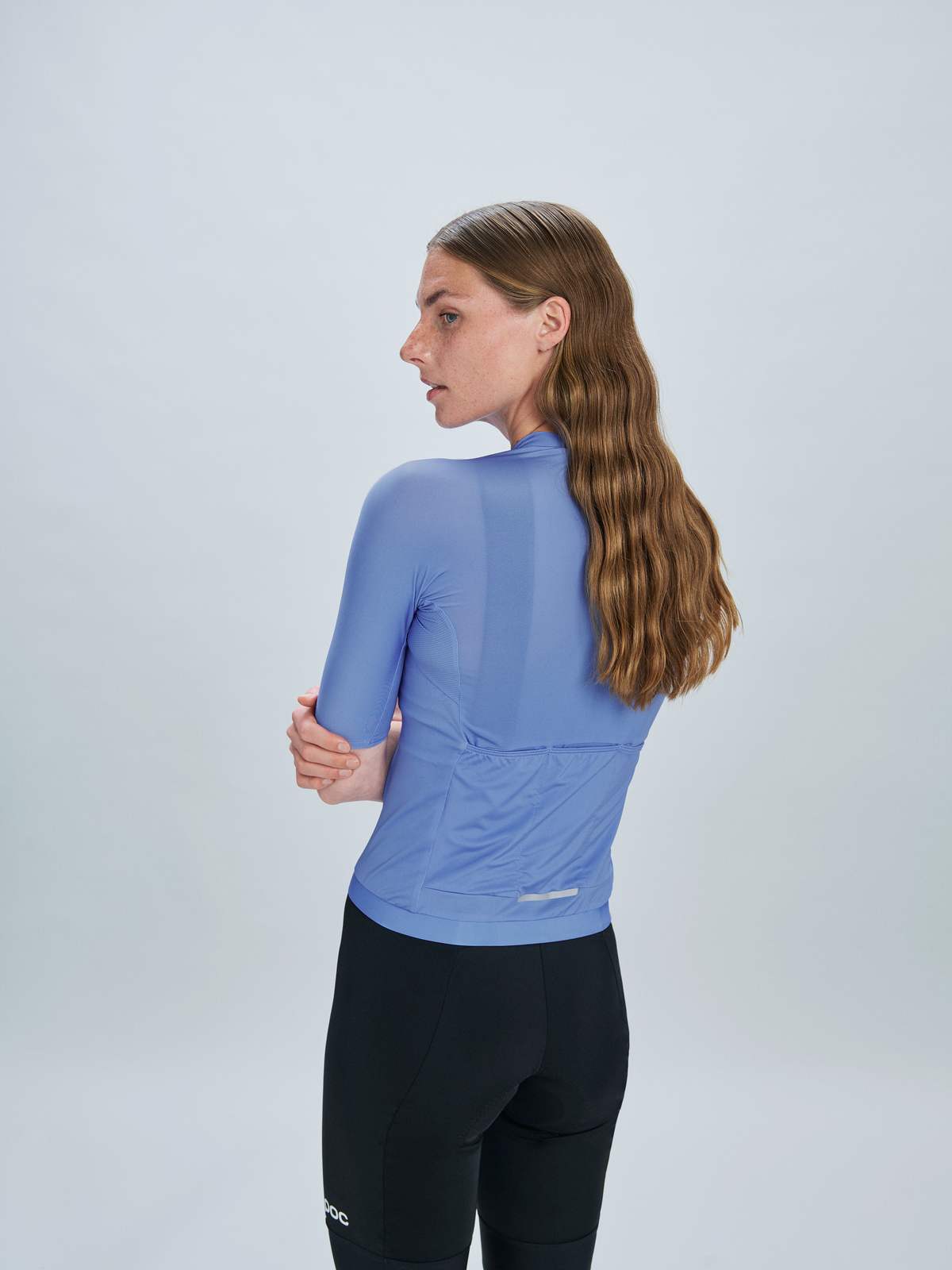 Koszulka rowerowa POC W's Pristine Jersey - Bazzite Blue