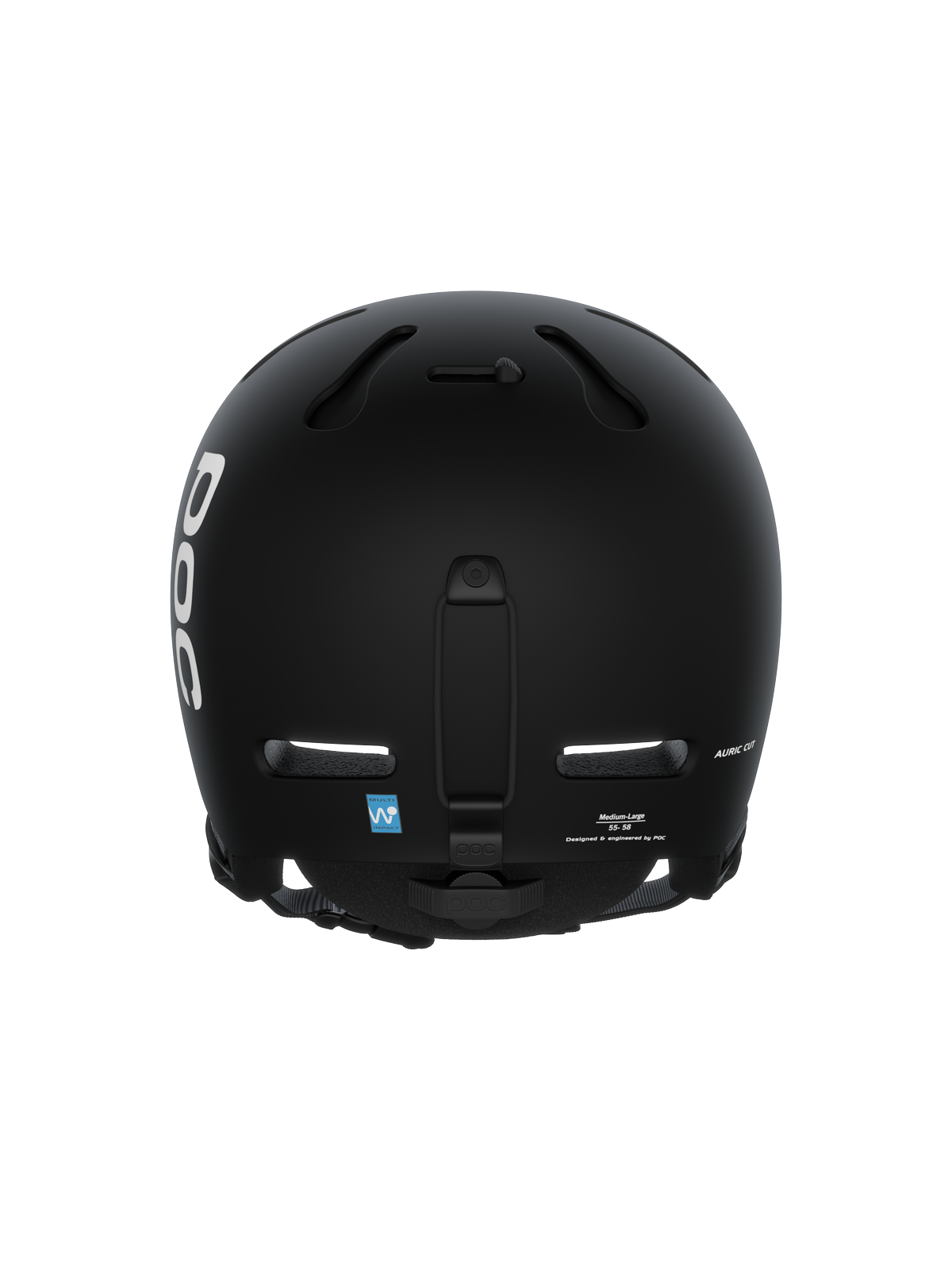 Kask narciarski POC Auric Cut - Matt Black