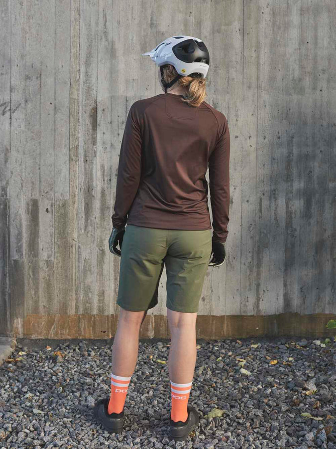 Spodenki rowerowe POC W's ESSENTIAL ENDURO Shorts - Epid. Green