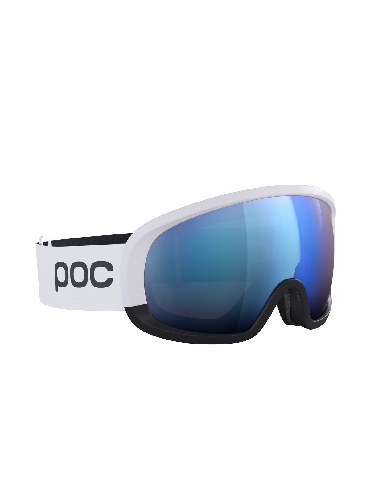 Gogle narciarskie POC Fovea Mid Race - Hydr. White|Ur. Black|Pt. Sunny Blue Cat 2