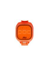 Załaduj obraz do przeglądarki galerii, Lampka rowerowa Knog Mini Helmet Light Fluorescent Orange
