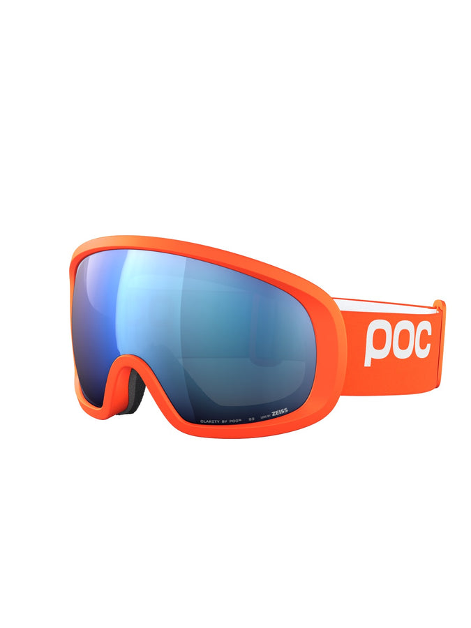 Gogle narciarskie POC Fovea Mid Wide Fit - Zink Orange/Pt. Sunny Blue - TU - poc warszawa