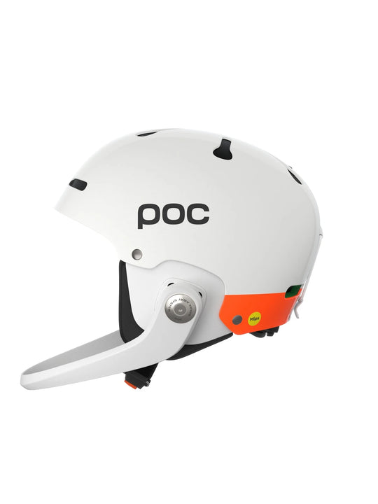 Załaduj obraz do przeglądarki galerii, Kask narciarski POC Artic SL MIPS - Hydr. White/Fluo. Orange
