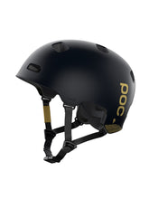 Załaduj obraz do przeglądarki galerii, Kask rowerowy POC Crane MIPS Fabio Ed. - Uran. Black Matt/Gold
