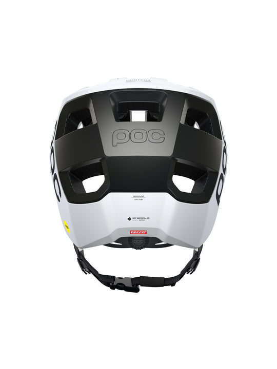 Załaduj obraz do przeglądarki galerii, Kask rowerowy POC KORTAL RACE MIPS - Hydr. White/Ur. Black Matt
