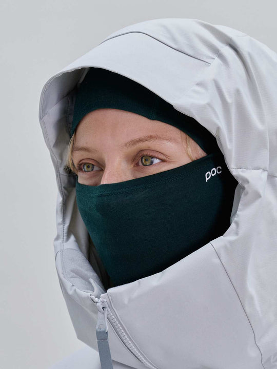 Załaduj obraz do przeglądarki galerii, Kominiarka POC Layer Merino Balaclava - Pargasite Green
